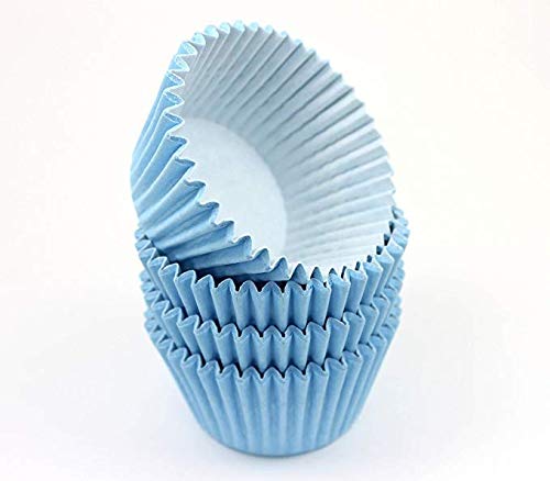 48 Cupcake/Muffin Cases (Blue)