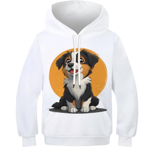 Pullover enfant motif chiot pour journées de jeux dynamiques