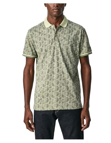 Polo Pepe Jeans à imprimé botanique en coton pour homme