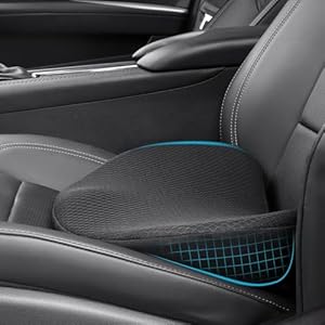 OLYDON Keilkissen Auto Memory Foam Sitzkissen