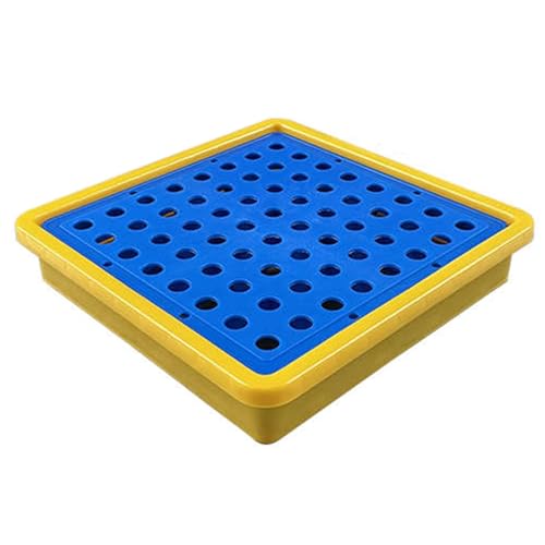 Plateforme de confinement des déversements modulaire et plateau industriel étanche