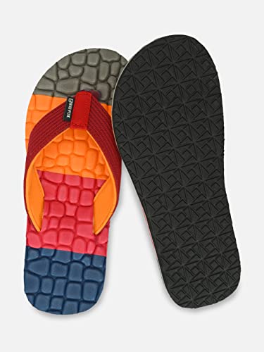 Image of Big Fox Mens Side Stripes Flip Flops /Slippers