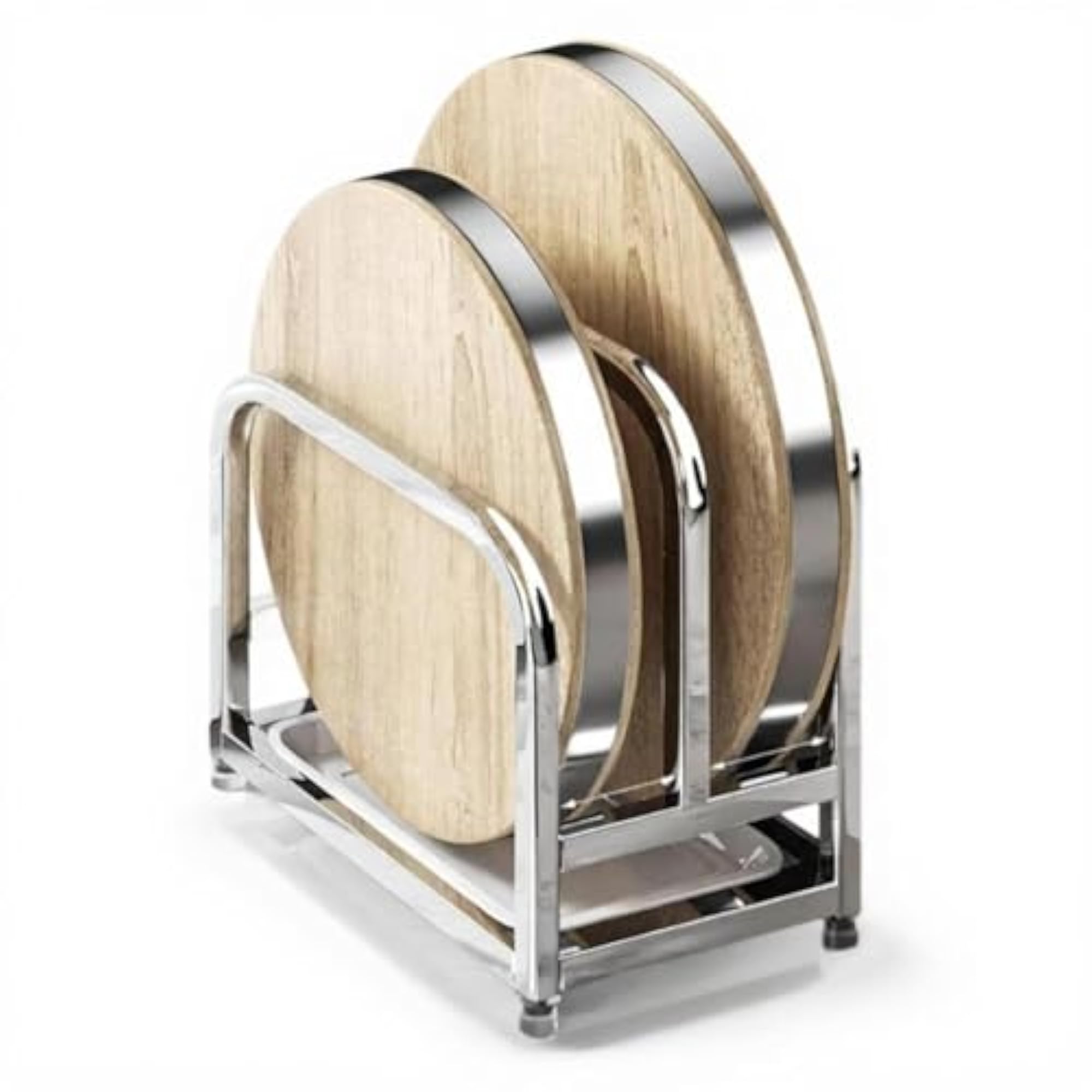 Stainless Steel Block Holder, Multifunctional Organizer