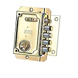 Acabado pintado y dorado. Fac 3013018 Cerradura S 90 Dorada Izquierda