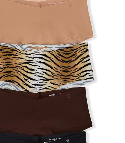 Image of Victoria's Secret Women's No Show Cheeky Underwear, Minimal Coverage Panties for Women, Multi Pack (XS-XXL)