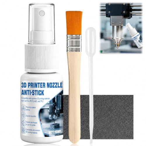 3D Printer Nozzle Protective Coating, Repel Plastic, Prevent Nozzle Buildup