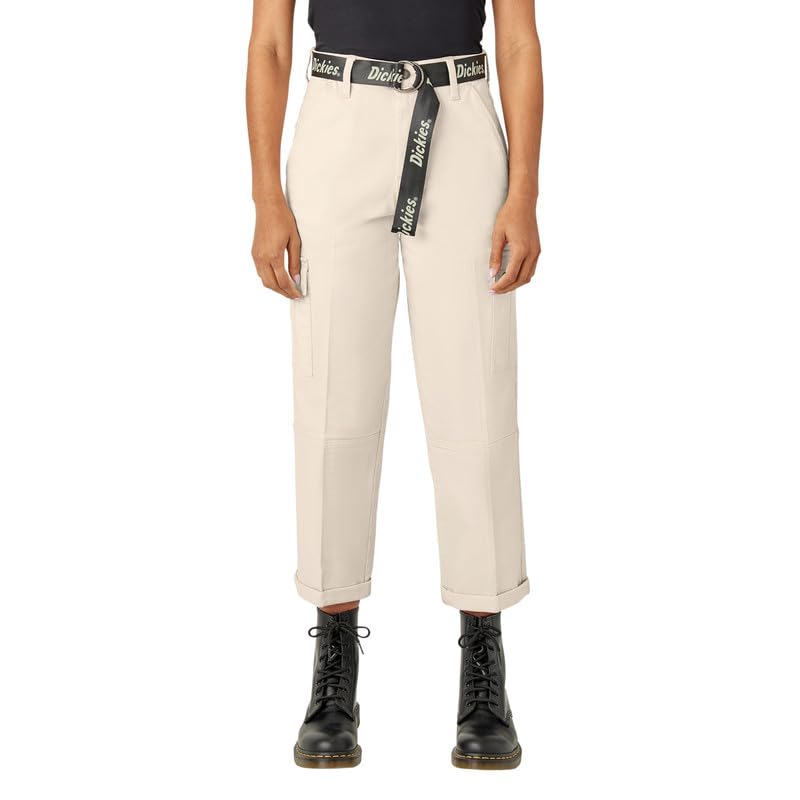 Image of Dickies Women's Relaxed Fit Cropped Cargo Pants