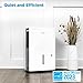 Midea 4,500 Sq. Ft.Dehumidifier for Basement, Energy Star Certified, With Reusable Air Filter 50 Pint - Ideal For Basements, Large & Medium Sized Rooms, And Bathrooms (White)