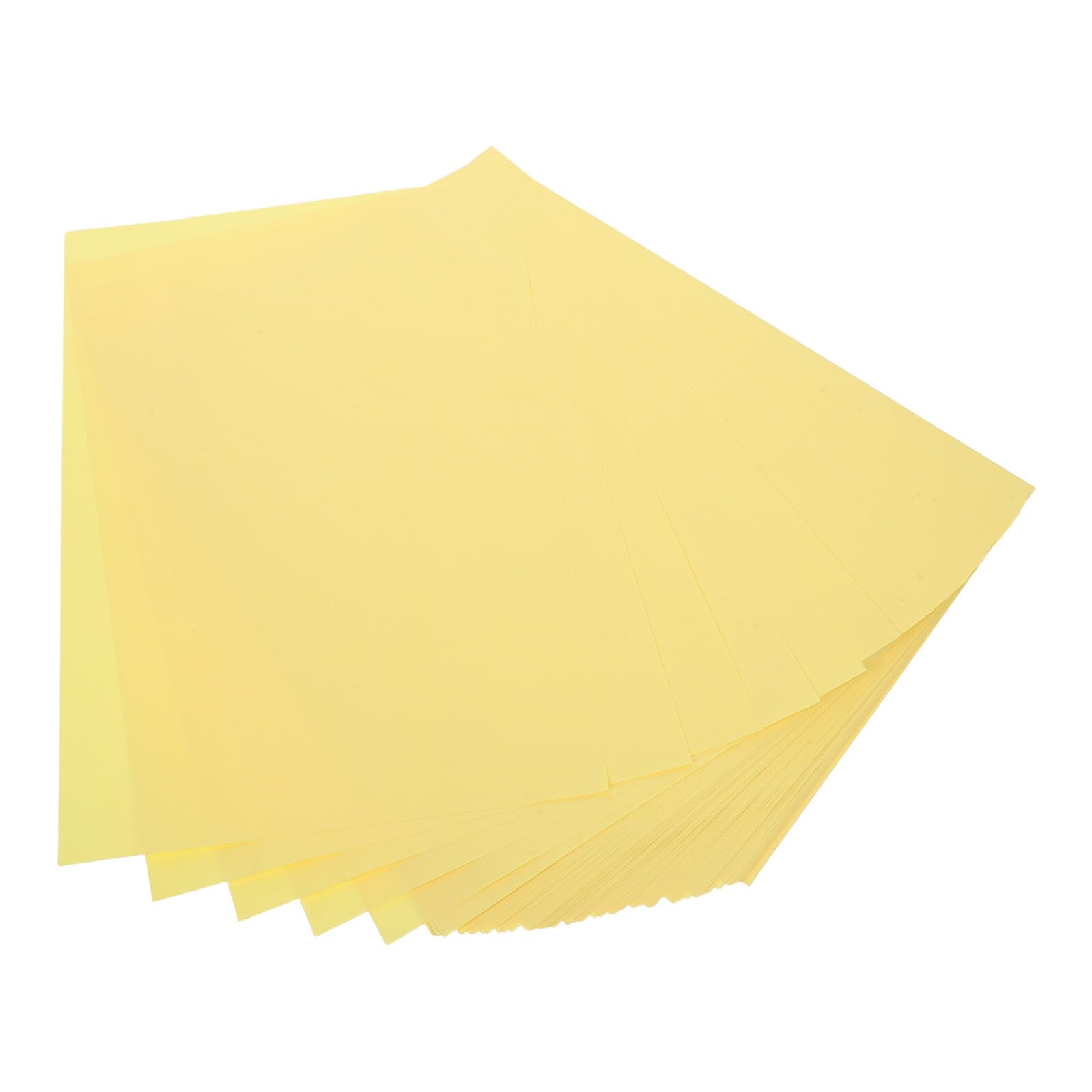 A4 Kopierpapier 200 Blatt 70g Papier, Leicht Gelb für Druck und Schreiben