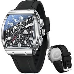 silver black watch 76