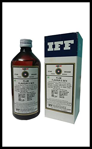 Image of Nithi Foods, IFF ABRAC, Plum Flavour S 3674 - 500ml (commonly Used in Baking, Beverages, Confectionery, ice Cream, Desserts, and Savory Dishes)