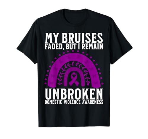 Purple Domestic Violence Awareness Survivor Gifts Items Camiseta