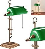 bronze lampenfuß 【Größe des Produkts】 Maximale Höhe: 56 CM, Breite 26 CM, Gewicht: 2 Kg | Material: Metall / Glas | Farbe: Bronze, Grün | Leuchtmittel: 1 × E27 Lampenfassung Max. 60 Watt, Glühbirnen oder LED-Lampen sind funktionsfähig (Birne nicht enthalten). Empfehle Glühbirnen, kann einen schönen Lichteffekt erzeugen