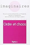  Imaginaires, N 12/2008. Ordre et Chaos