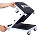 WYTUZIYE Foldable Mechanic Z Creeper, 2-in-1 Rolling Folding Car Creeper & Seat, 36