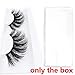 False Eyelashes Case,Empty Clear Storage Case Box Container Holder Compartment For False Eyelash Care Cosmetic Tools (10PCS-Transparent-25mm)