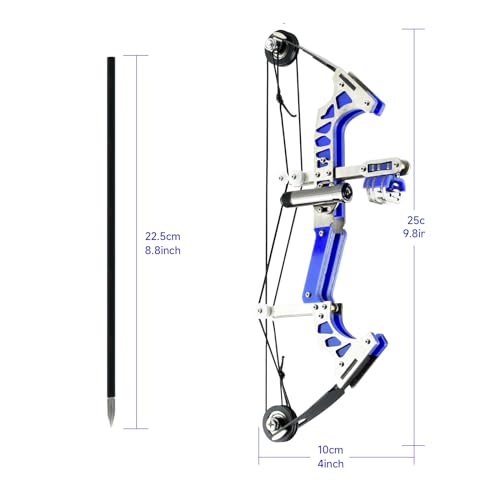 image for TIETHEKNOT Archery Bow Set Laser Compound Bow Stainless Steel Training
