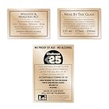 170 mm x 110 mm – Spirit Graduations 25 ml