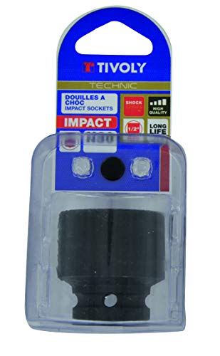 Tivoly 11591423000 Hex Socket Square Shock 1/2-Inch Diameter 30, Phosphate Black, Phosphate Noir - Image 2
