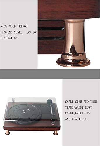 Turntable Salut-FI avec Haut-parleurs d’étagère, Vinyle phonographes avec Cartouche magnétique Compatible avec disques vinyles de Toutes Tailles, y Compris 33 □, 45 ou 78 Tours - Les Beatles, Paul McCartney, John Lennon, RIngo Starr, George Harrison Turntable Salut-FI avec Haut-parleurs d'étagère, Vinyle phonographes avec Cartouche magnétique Compatible avec disques vinyles de Toutes Tailles, y Compris 33 □, 45 ou 78 Tours – Image 5
