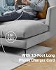 CXX Cargador para iPhone 14/13/12 de 10 pies y 20W de Carga Rápida [Certificado MFi] | Bloque PD USB-C y Cable Extra Largo, Paquete de 2, Compatible con iPhone 14/13/12/11/Pro/Plus/Max/Mini/SE, iPad y Más 6