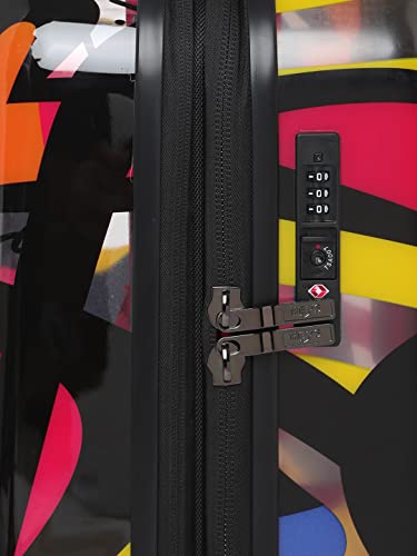 Image of Heys Britto Transparent A New Day Range Multicolor Color 21 inch Cabin Trolley