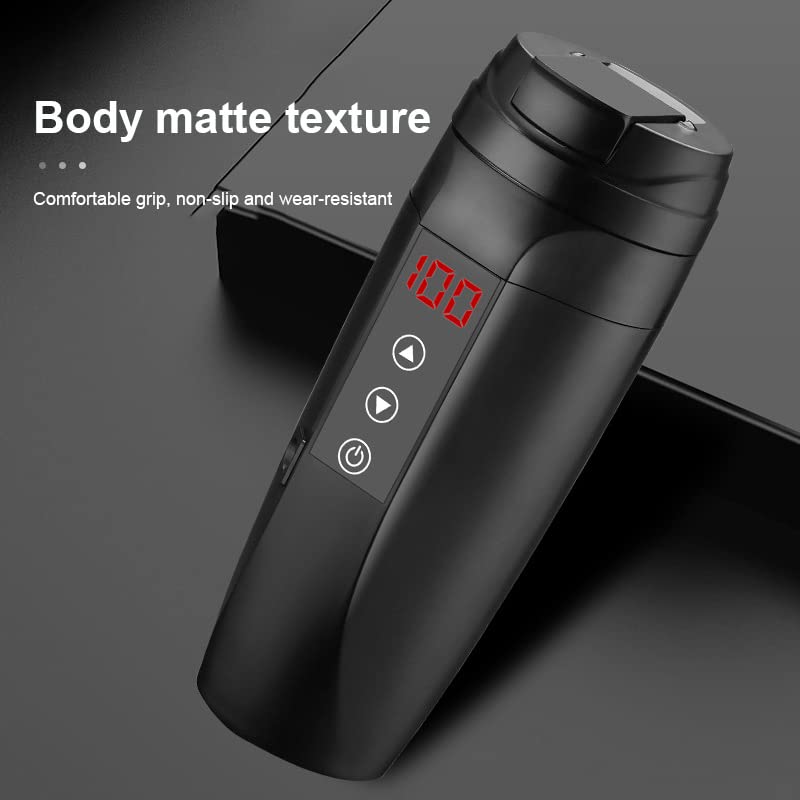DULO Tazza Termica Intelligente Per Auto – Scalda E Mantiene Caldo Con Controllo Temperatura Via App – Bollitore Portatile Per Caffè, Adatta A Portabicchieri, 50/70/100°C