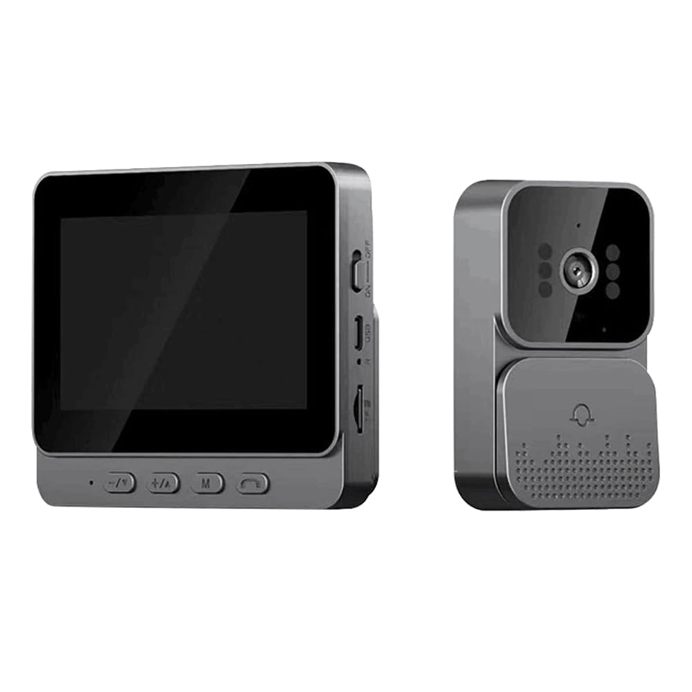 Littimoon Doorbell Video Intercom Camera Inteligente Wireless By Night Vision 4.3inch Screen for Security Smart Home Apartment
