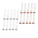Produktbild Bonarty 20x Blank Flat Hair Clip Basis U Form Haarnadel Lünette Cabochon