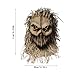 Muised Halloween Mask Scary Halloween Scarecrow Mask for Adults Realistic Evil Scarecrow Mask Horrible Halloween Decor Horror Masquerade Mask Cosplay Party Props
