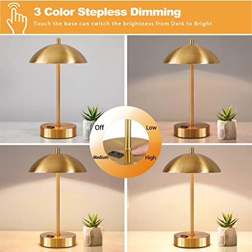 Consejos y reviews para comprar Lampara de mesa dorada los más recomendados. 23 Imagen adicional