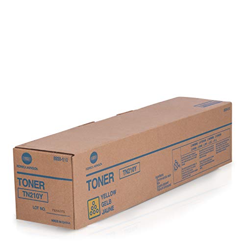 Toner 8938-510 Konica Minolta TN210Y jaune authentique à haute régularité