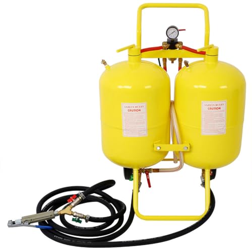Dual Tank Abrasive Soda Blaster
