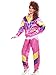 Smiffys 80s Height of Fashion Shell Suit Costume,Pink,L - US Size 14-16