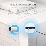 EZVIZ 2K Outdoor Home Security Camera, Smart PoE CCTV System Wi-Fi Security Surveillance, 20M Colour Night Vision, AI Human/Vehicle Detection, IP67, Siren, Waterproof, Alexa & Google Control (H5 POE) - Image 6