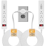 Makevivi - Cable de extensión doble – Cable de extensión dividido de 12 pies,