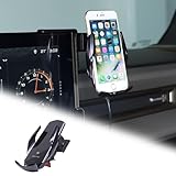 Aotumcer Car Navigation Display Phone Holder Mount for 2024 2025+ Hummer EV SUV/Pickup Accessories,Behind 13.4' Touchscreen Dash-Mounted Car Phone Holders (D Style Rotating Support Rod)