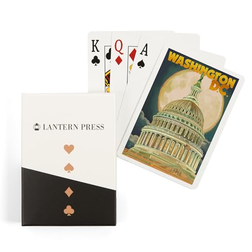 Lantern Press Naipes Washington DC Capitol 52 cartas