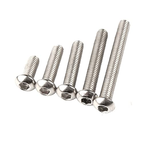 Tornillo Allen Cabeza Redonda M5 Marca Genérico