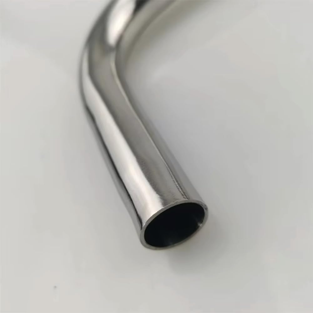 Racking Arm, Stainless Steel SS304 3/4" (19mm OD) with 1.5" Tri Clamp Pickup Tube Home Brew Fitting Tri Clover Racking Arm(Racking arm 2clamp)