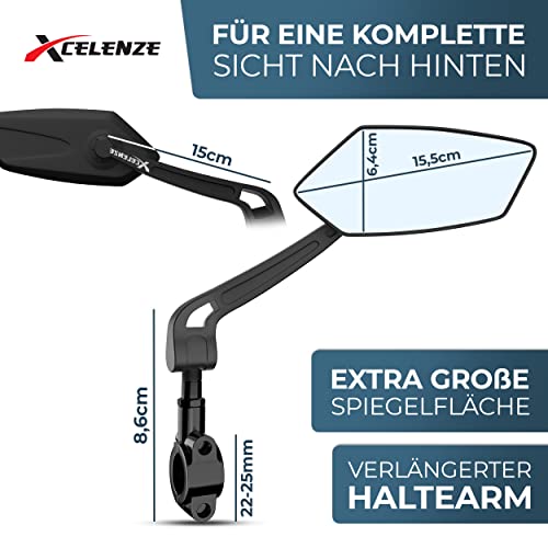 Xcelenze - Fahrradspiegel für E-Bike (rechts) – Ansicht 2