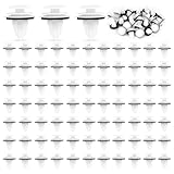 【UTILISATION FACILE ET POLYVALENTE】L’installation de ces clips de fixation voiture est simple : insérez le rivet plastique dans l’orifice et appuyez pour le verrouiller. Adaptés à diverses zones du véhicule — portières, passages de roues, coffres ou pare-chocs — ces clips sont pratiques pour tous types de travaux de carrosserie.