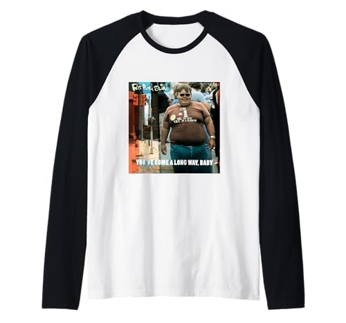 Fatboy Slim You've Come A Long Way Baby Album Cover Raglan Baseball Tee