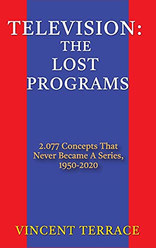 Livre de collection hardback Television: The Lost Programs 1920-1950