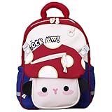 Léger: Le sac à dos préscolaire est en polyester résistant à l'eau, léger et facile à nettoyer. Le sac à dos de l'enfant est parfait pour les tout-petits qui vont à l'école préscolaire ou jouer. Une bande poitrine réglable stabilise la charge tout au long de la journée