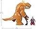 Imaginext Fisher-Price Superman Toy with Lights, Sounds, Motion & 3-inch Action Figure, 10-inch Monster with Chains