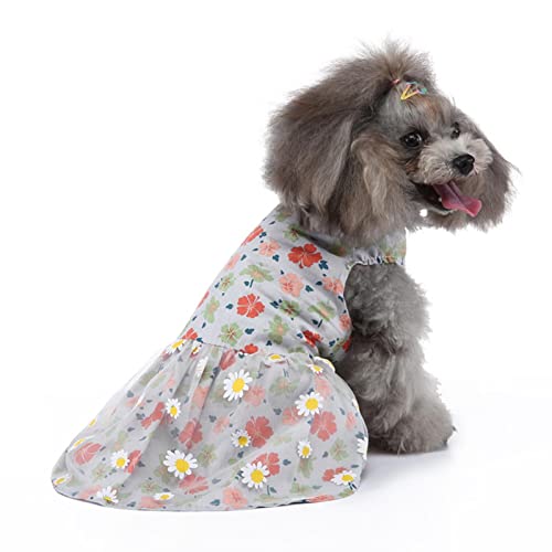 Vestidos de Cachorro Feminino Vestidos de Cachorro Fantasia de Cachorro de Estimação Vestuário de Ve