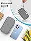 BESPOTCL USB Tasche, Aufbewahrungstasche für USB Sticks Electronic Accessories Storage Bag für Sticks Organizer mit 11 Steckplätze kompatibel mit SanDisk, SamData, SD Card, Kabel, Grey