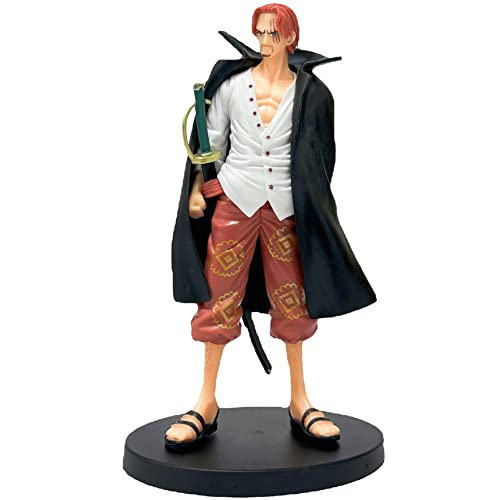 Shanks Figura De Acción,One Piece Popular Anime Modelo,Estatua de Pvc, Muñeca Coleccionable...