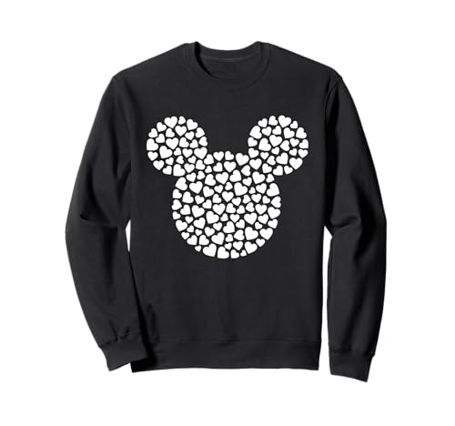 Sweatshirt Mickey Mouse rempli de cœurs pour raviver vos souvenirs d'enfance